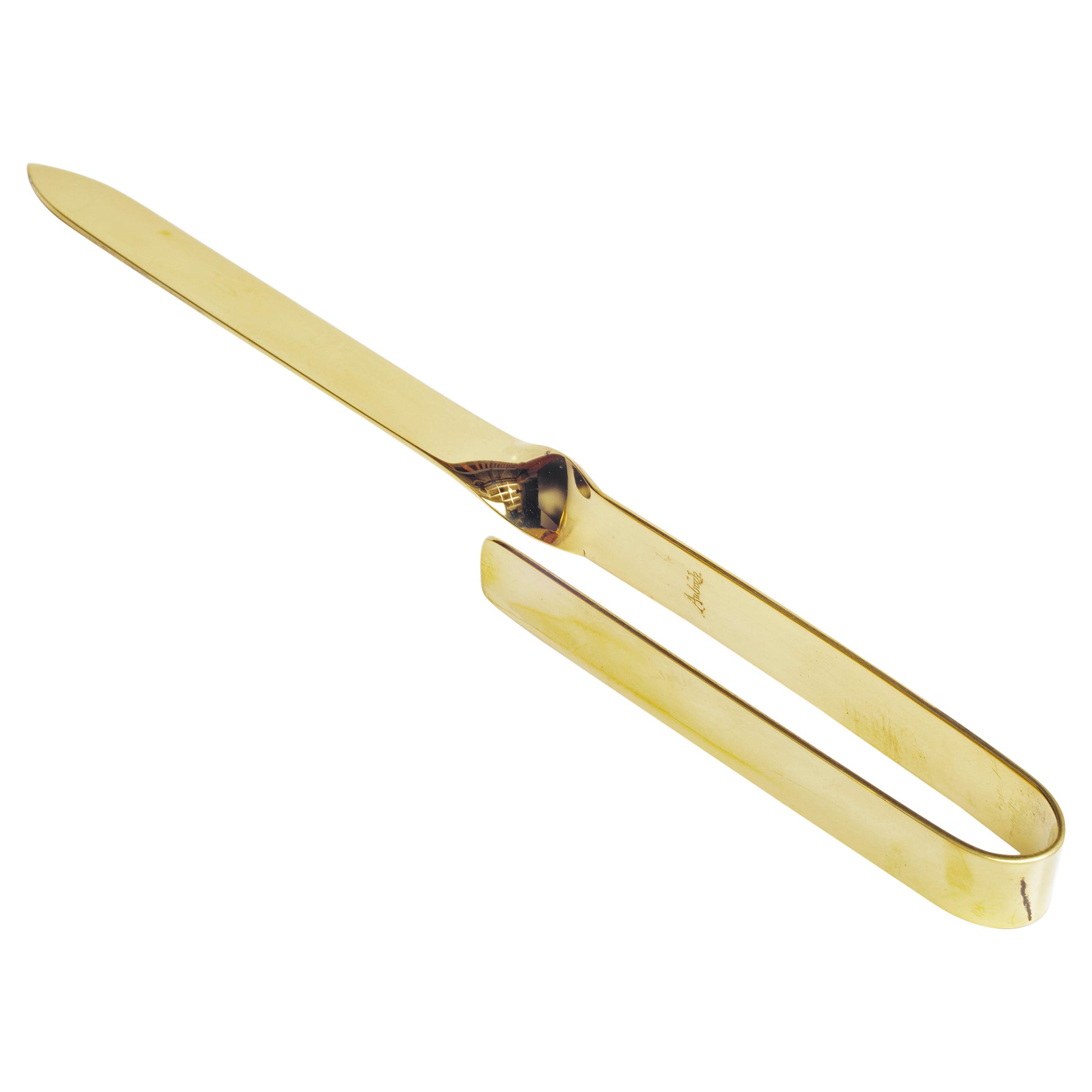 Carl Auböck #7211 Letter Opener "Turned", Austria 2022