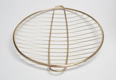 Carl Auböck #7252-1 Fruit Sieve, Brass, Modern Design, Austria, 2022