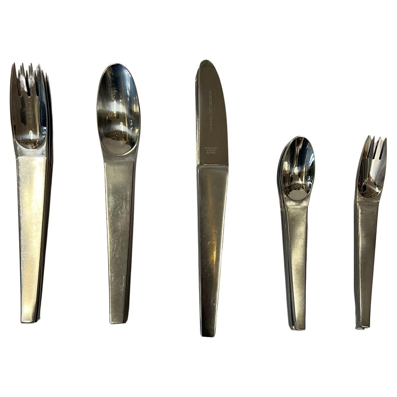 Mid-20th Century Carl Auböck, Amboss Cutlery Set No.2060 For Sale