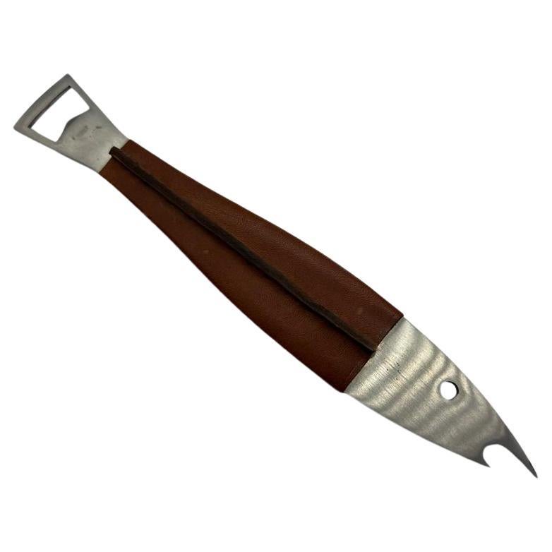 Carl Auböck Austria bottle opener in the shape of a fish, 1950s For Sale