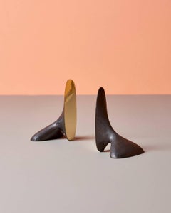 Mid-Century Modern Brass Bookends by Werkstätte Carl Auböck, 1960s