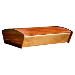 Carl Auböck Schmuckkästchen aus Holz, Messing und Kork