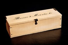 Moustache grooming Set in original Wooden Box by Werkstätte Carl Auböck