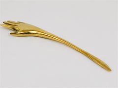 Carl Auböck Brass Hand Letter Opener Letter Knife #7208