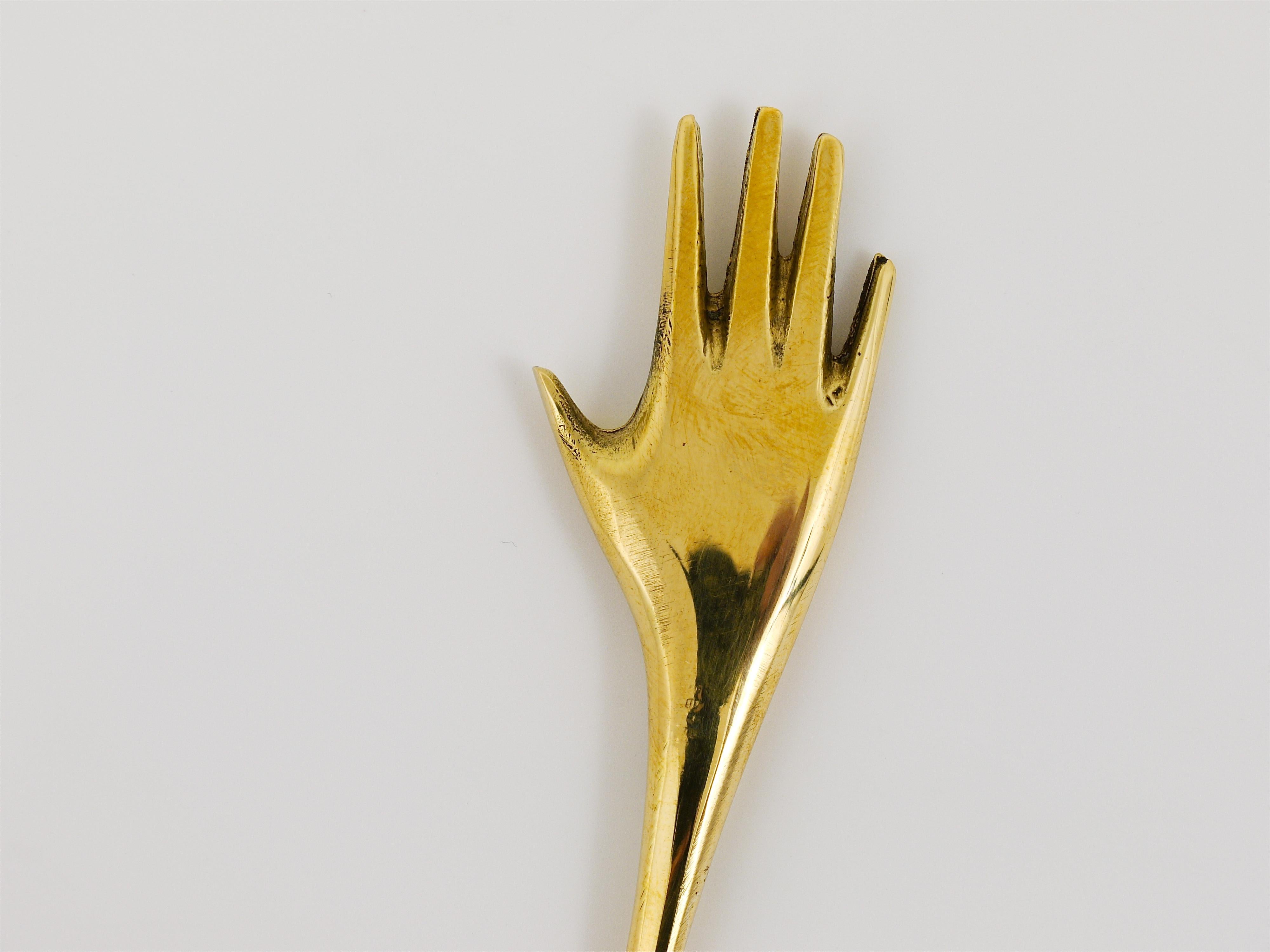 Carl Auböck Brass Hand Letter Opener Letter Knife #7208 For Sale 2