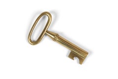 Carl Auböck Brass Key Corkscrew