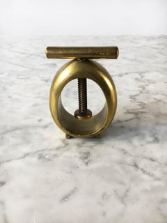 Carl Auböck II Brass Nut Cracker, Austria 1950s