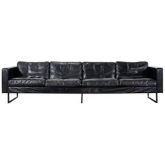 Carl Auböck Cubus Sofa, Extremely Rare Three-Seat by COR Germany, circa 1960