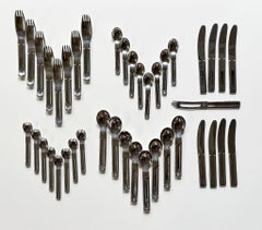 Carl Aubock Culinar Flatware Set for Collini (Five Piece Service for Eight)