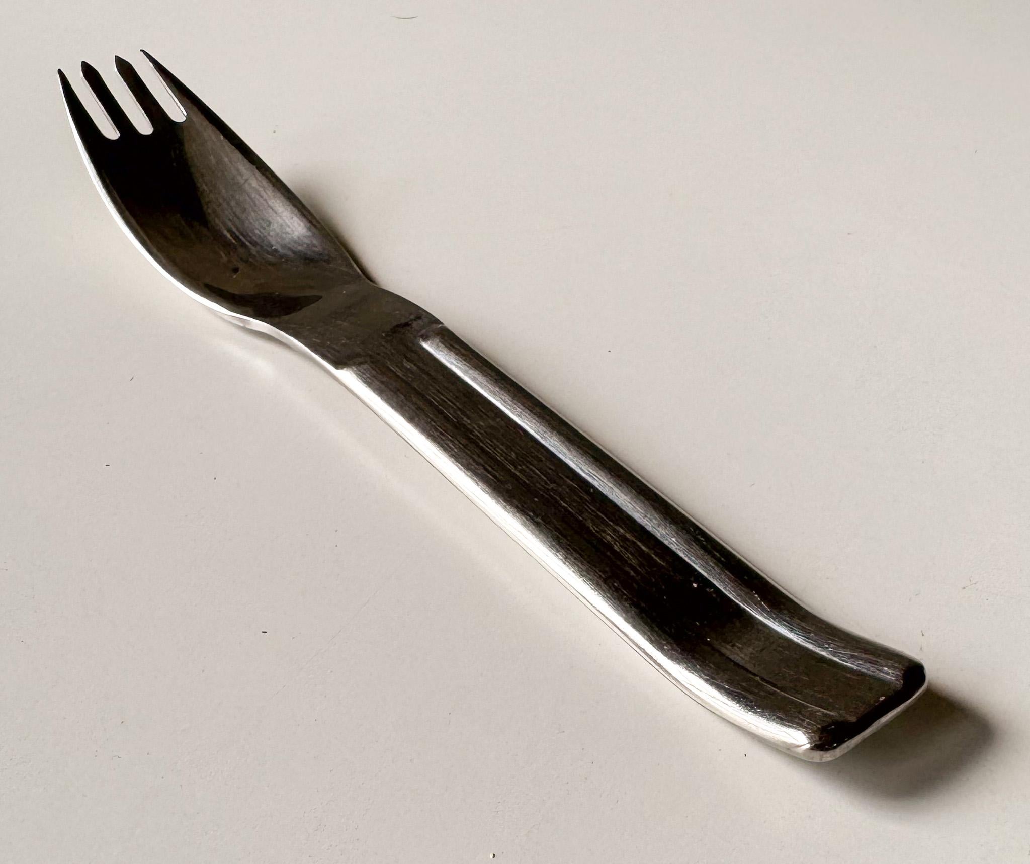 Mid-Century Modern Carl Aubock pour Collini ( Service de cinq pièces pour huit) en vente