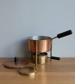Carl Auböck Fondue Pot and Burner