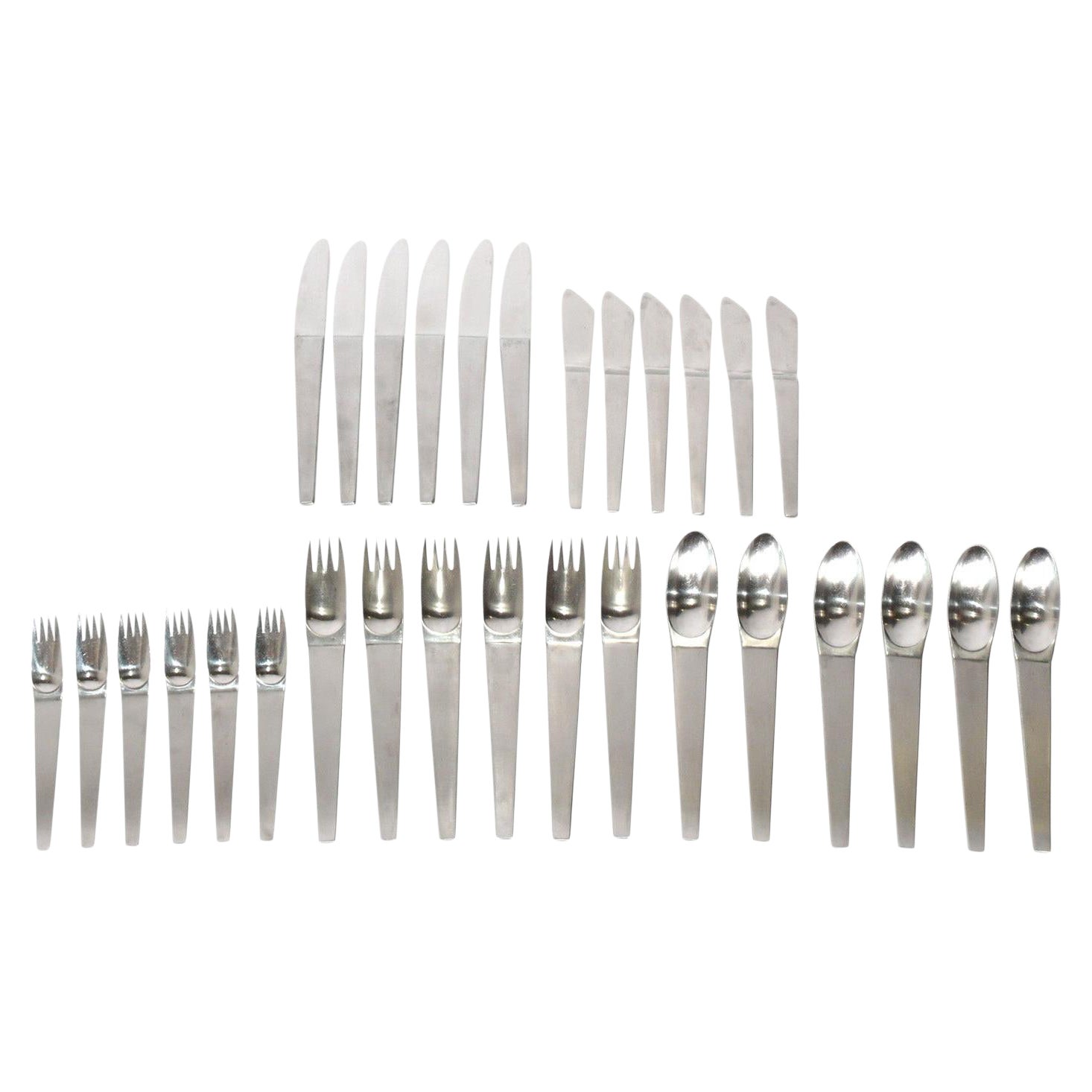 Carl Aubock for Amboss 30 Piece Flatware Set