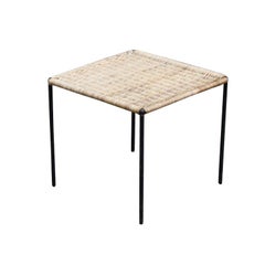 Carl Auböck II Medium Square Wicker Table