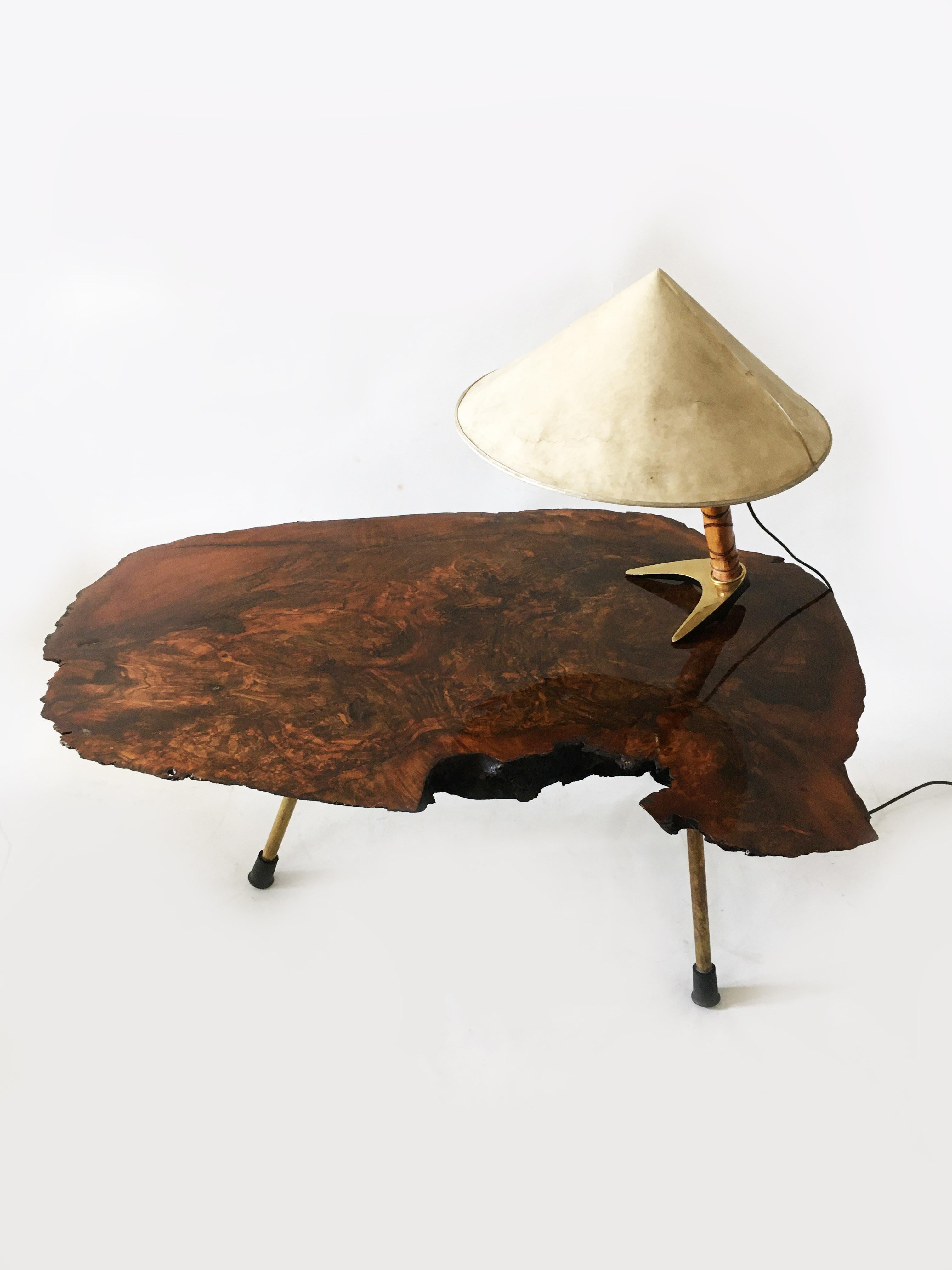 Carl Auböck II Vintage Hufeisen Tischlampe, Österreich, 1950er Jahre 8