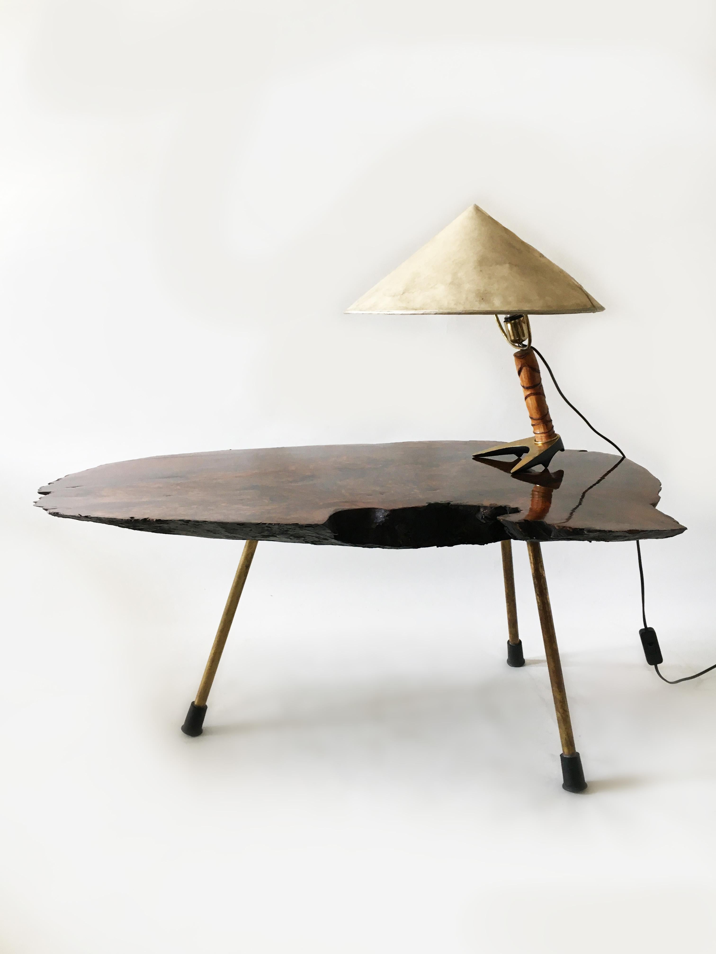 Carl Auböck II Vintage Hufeisen Tischlampe, Österreich, 1950er Jahre 2