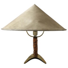 Carl Auböck II Vintage Horseshoe Table Lamp, Austria, 1950s