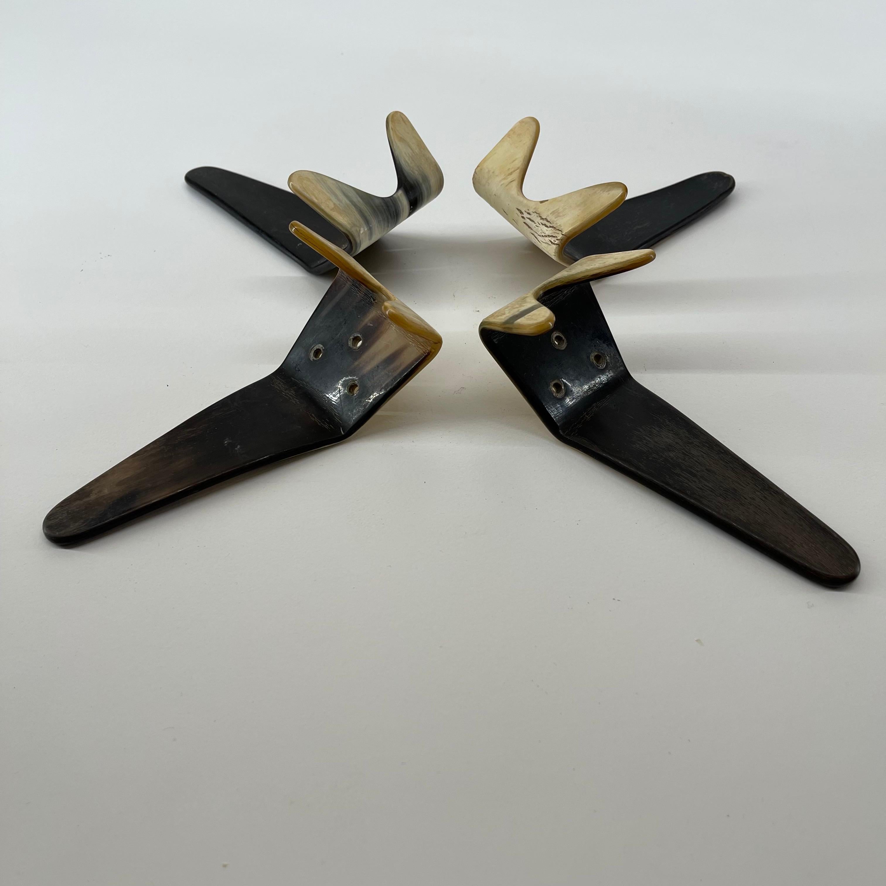Mid-20th Century Carl Auböck II. Wall Hooks 4 Pieces Available, Austria, 1950s For Sale
