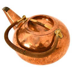 Carl Aubock ii Water Can Tea Pot Più raro del raro 1930