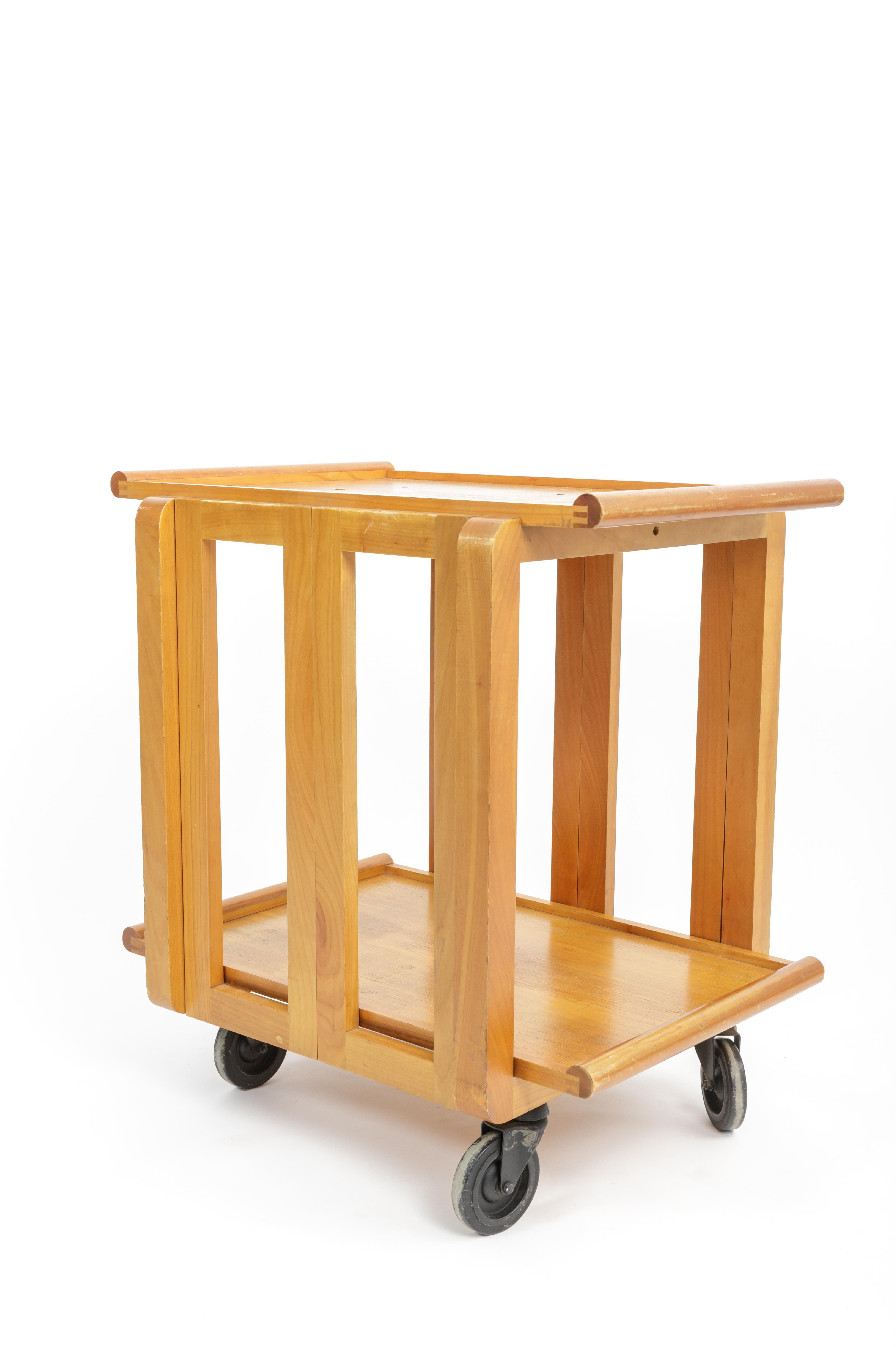 Carl Auböck III Folding Tea Trolley In Good Condition In New York City, NY