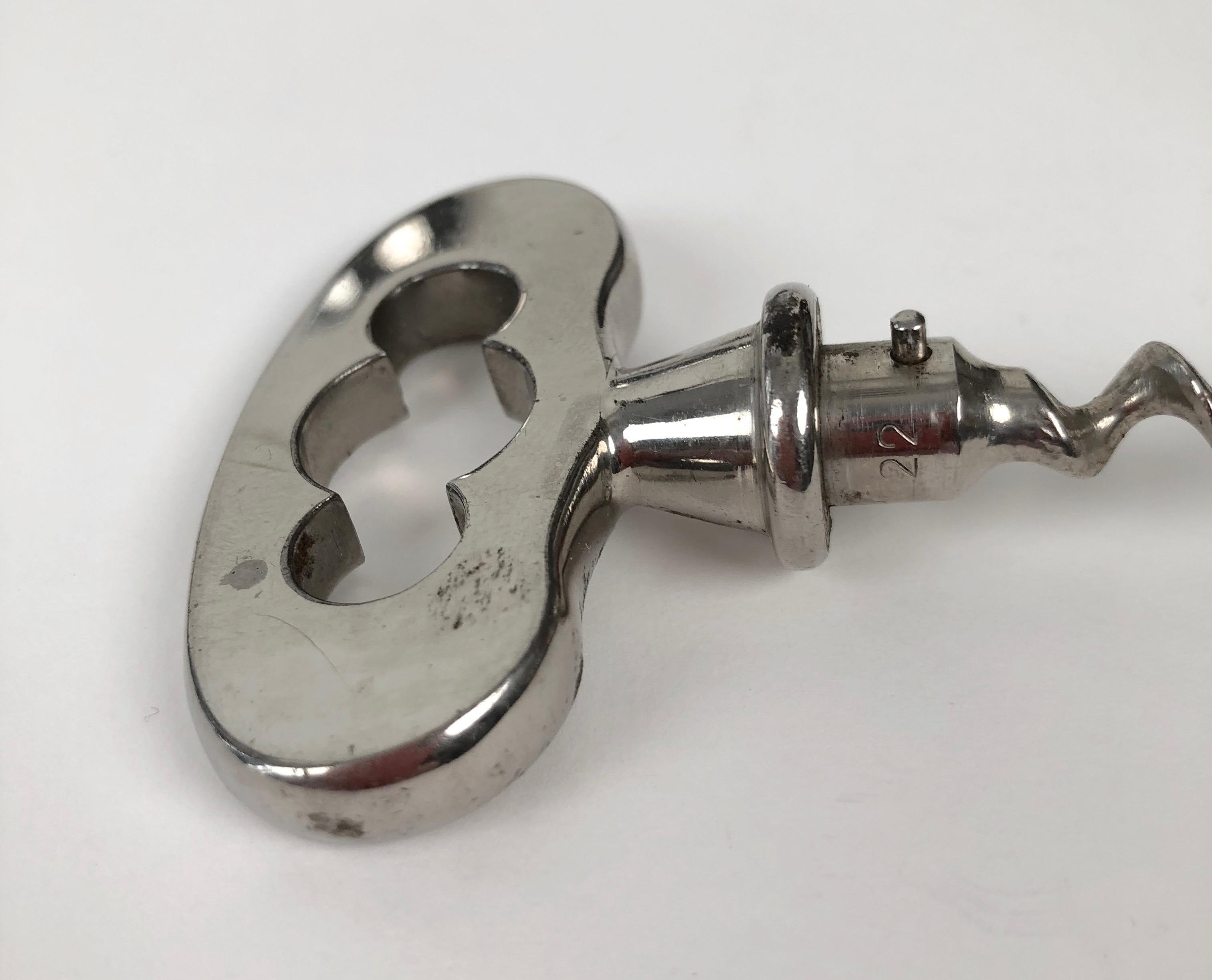 Key Corkscrew Bottle Opener, 1950s 3