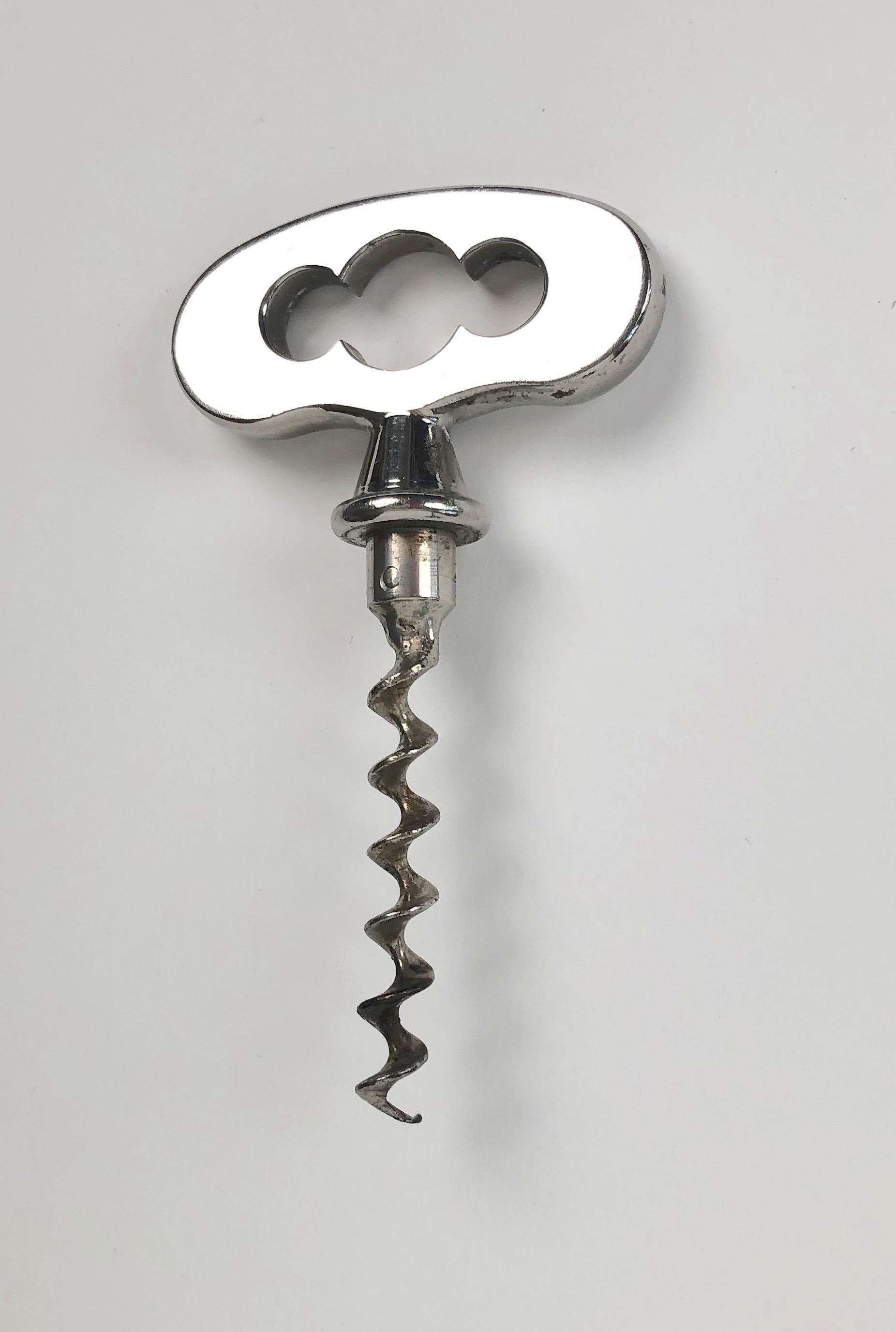 Austrian Key Corkscrew Bottle Opener, 1950s