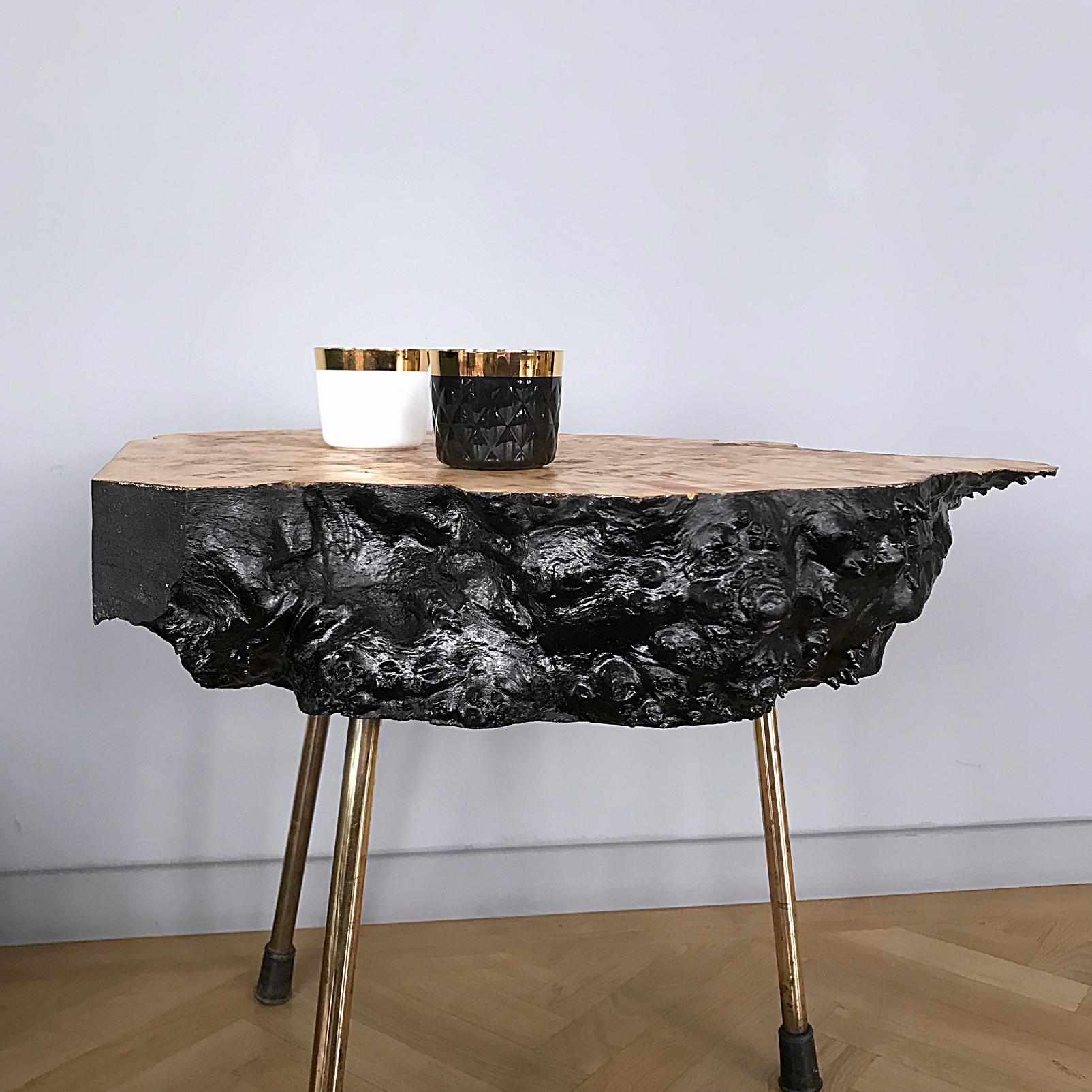 Hand-Crafted Carl Auböck Large Midcentury Tree Trunk Table, 1950s, Austria For Sale