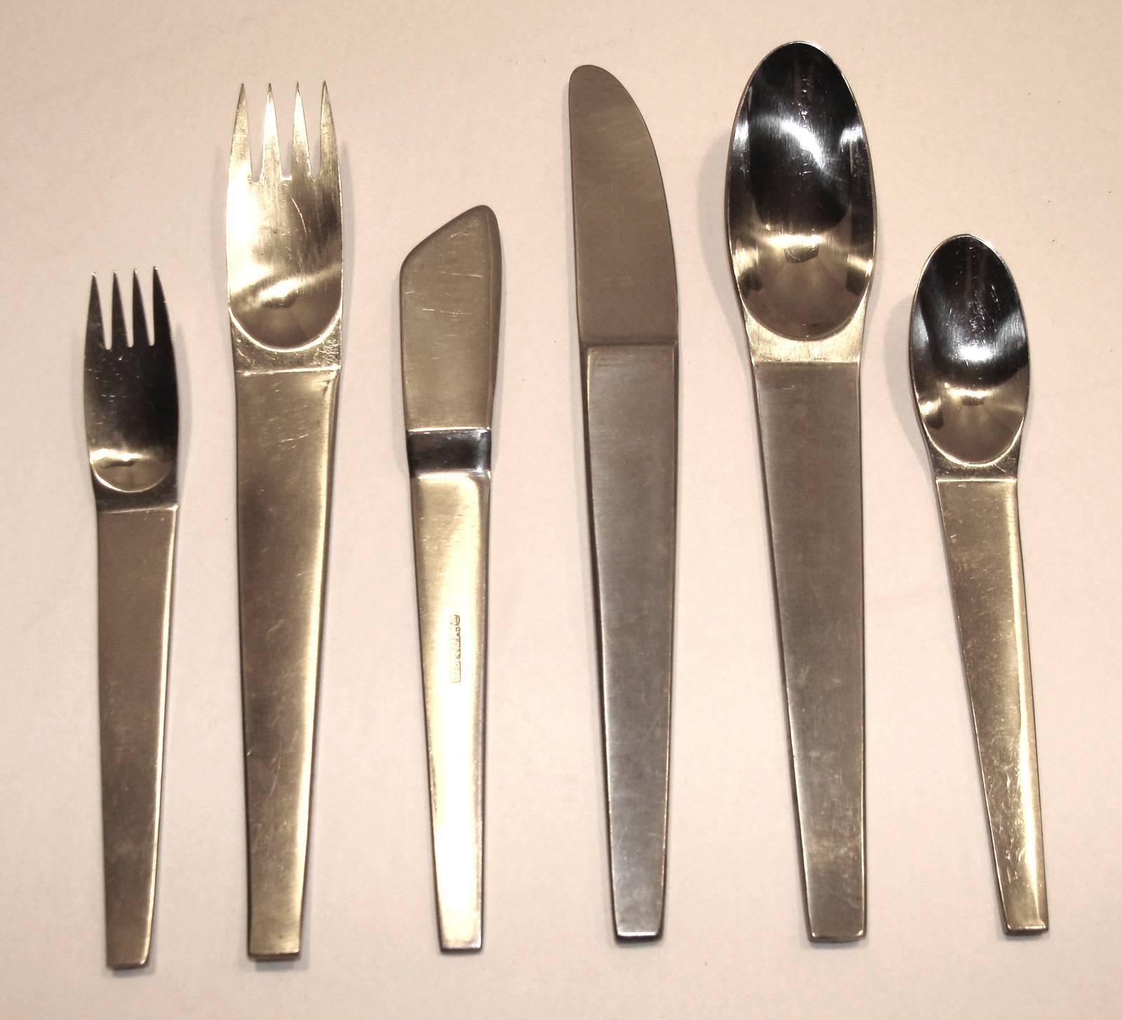 Mid-Century Modern Carl Auböck Maestro Flatware Service