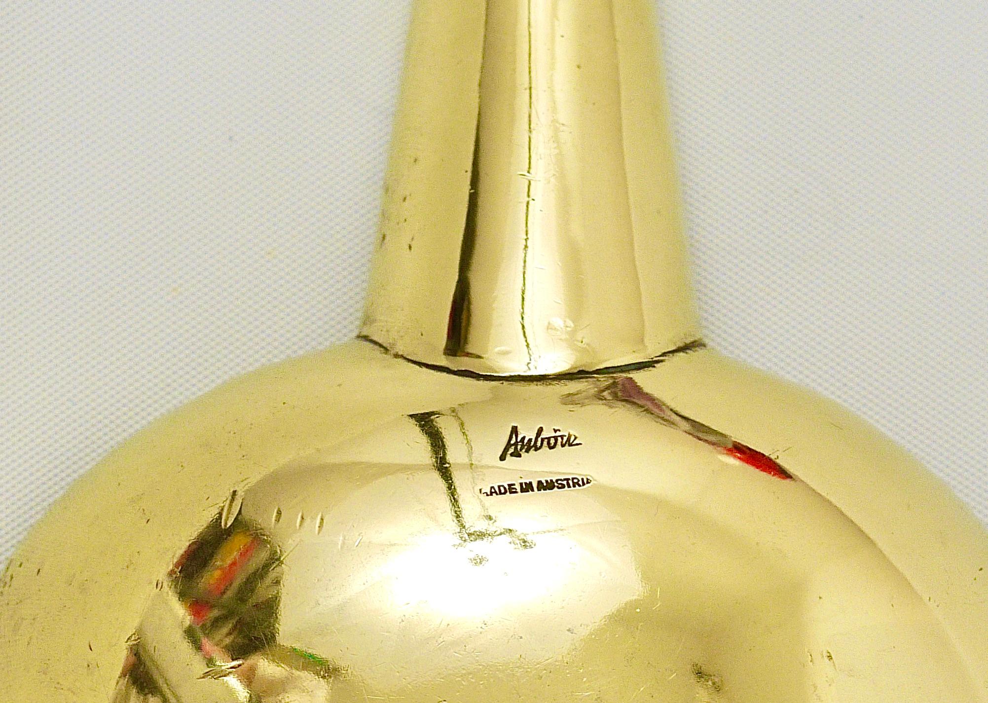 Carl Auböck Midcentury Brass Shovel Ashtray with Handle, Austria, 1950s For Sale 5
