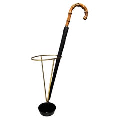 Carl Auböck Mid-Century Messing Umbrella Stand, Österreich, 1950er Jahre