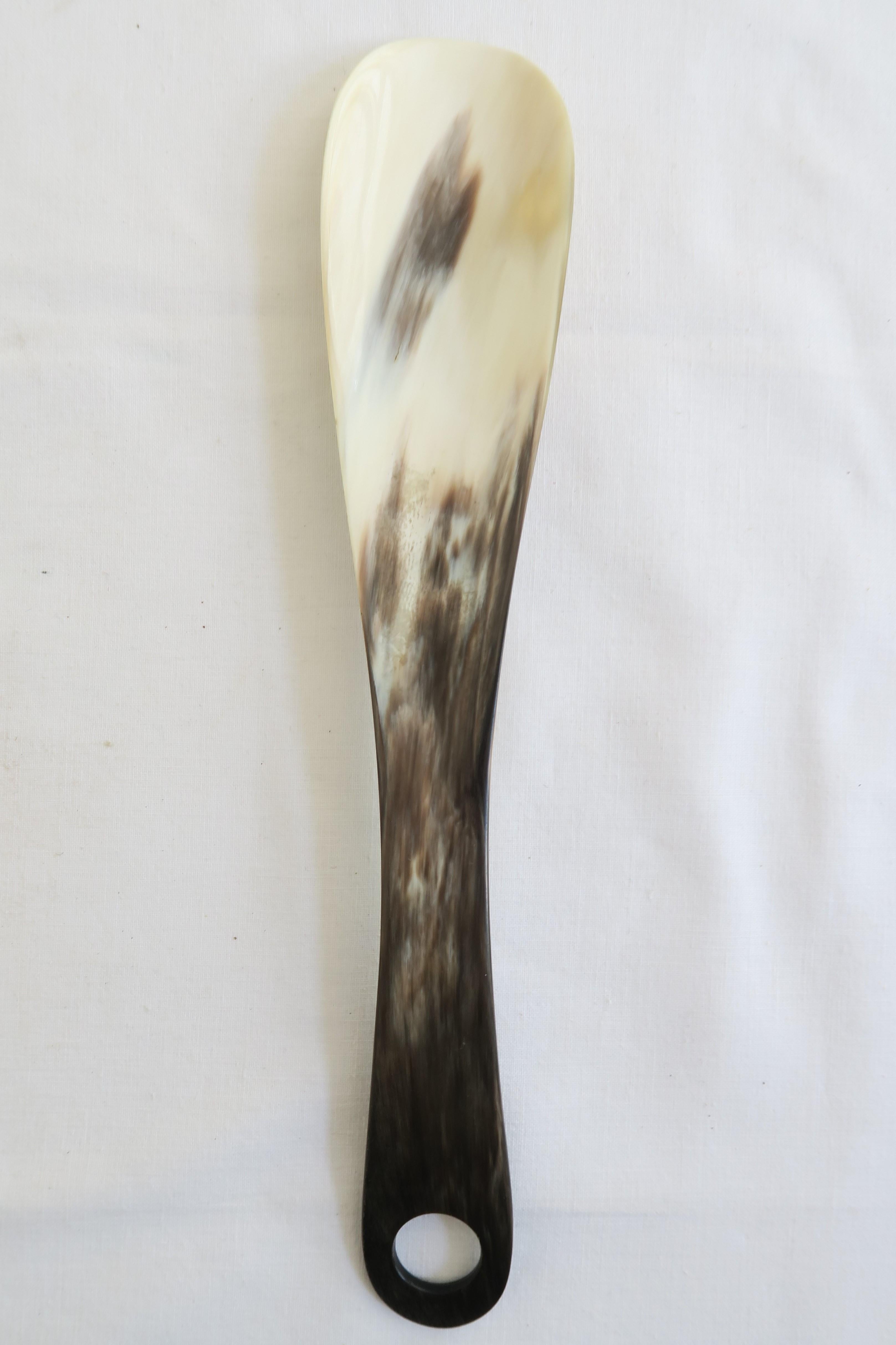 Mid-Century Modern Carl Auböck Mid-Century Shoehorn Made from Horn For Sale