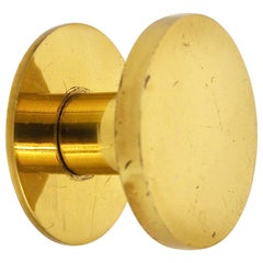 Carl Auböck Midcentury Brass Knob Handle for Doors, Drawers, Dressers, 1950s