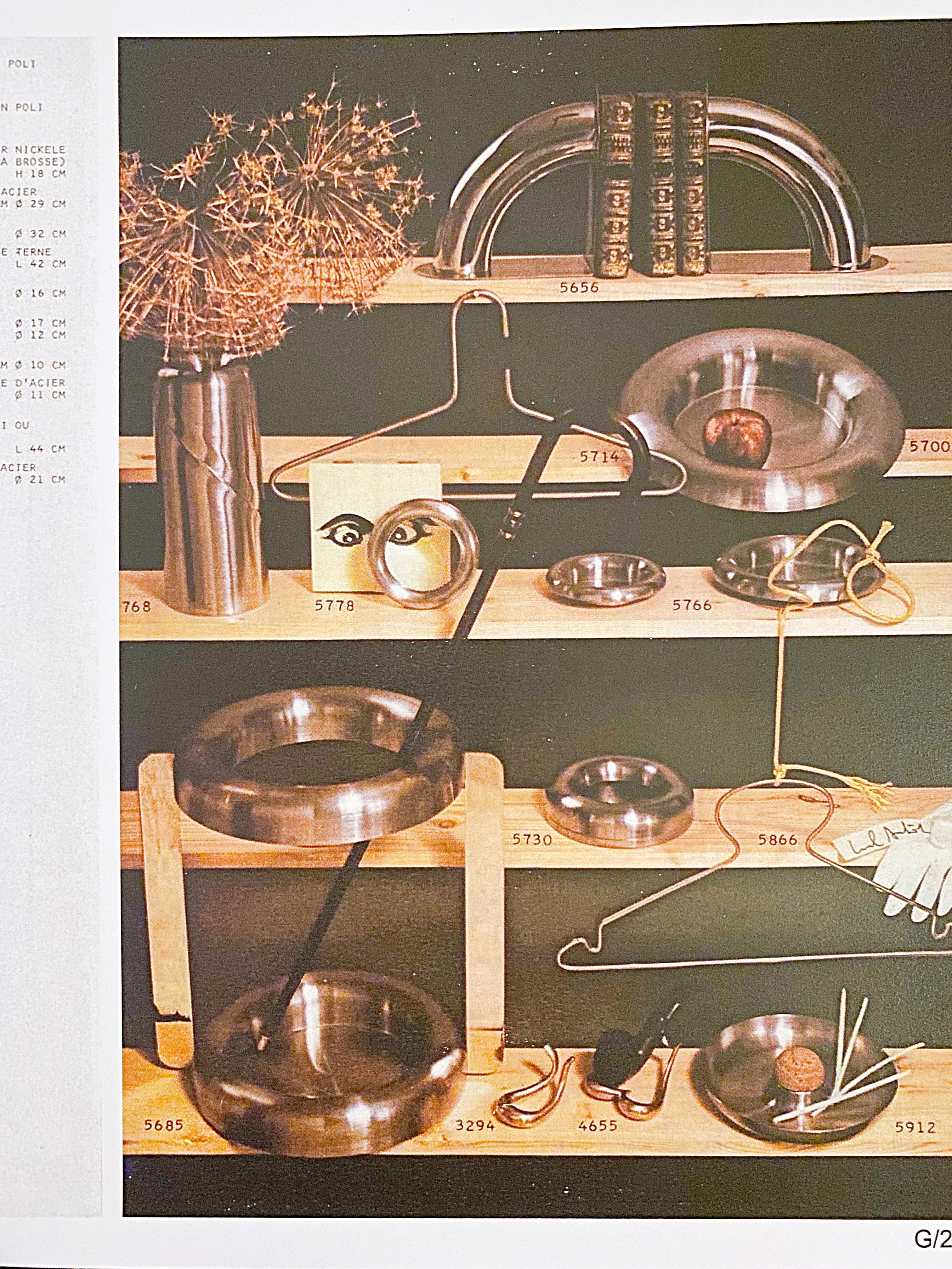 Carl Auböck 2 / 40 Midcentury Brass Plated Coat Hangers, No.5714, 1960s, Austria In Excellent Condition For Sale In Biebergemund, Hessen