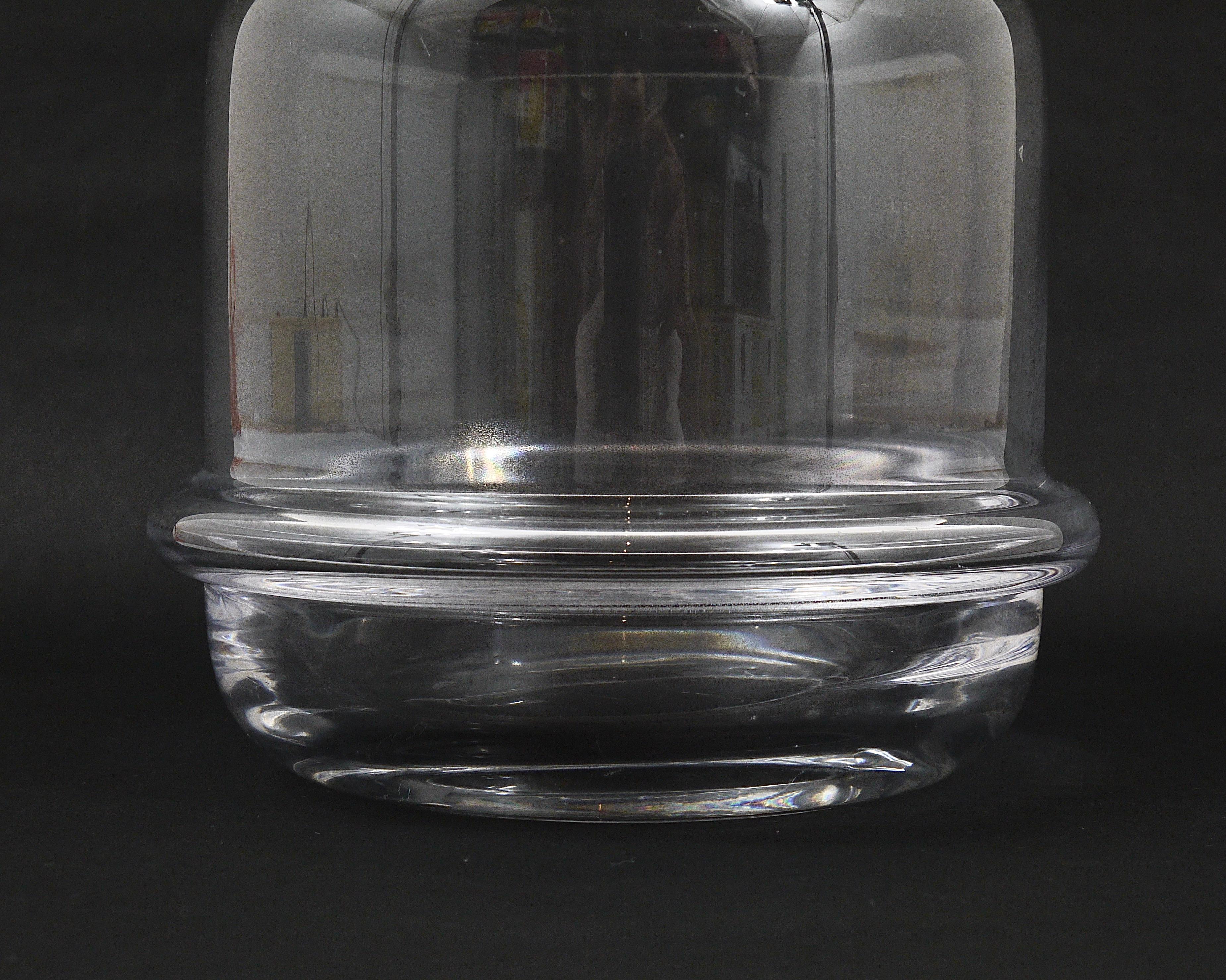 Carl Auböck Midcentury Glass Bottle Carafe by Ostovics Culinar, Austria, 1970s 1