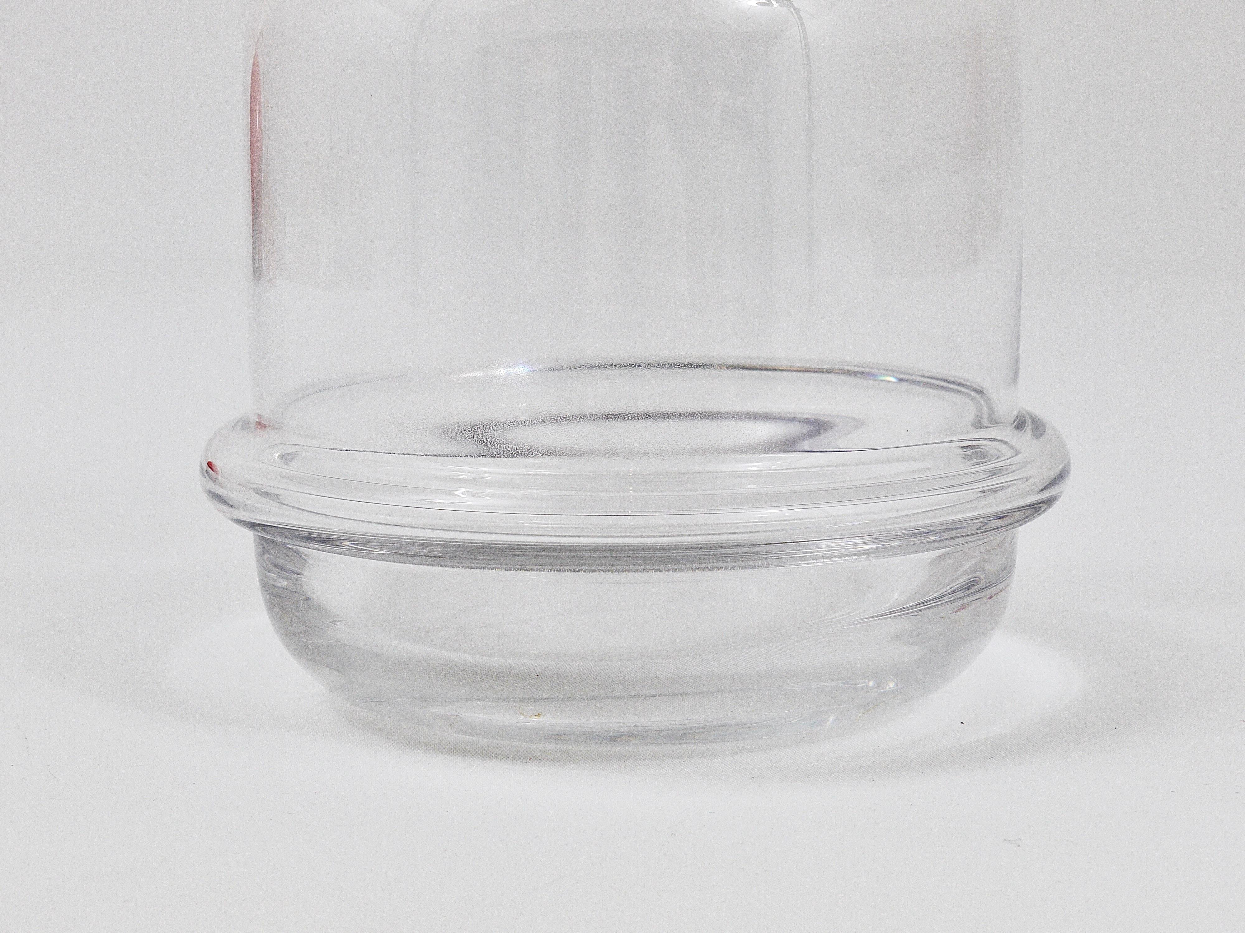 Carl Auböck Midcentury Glass Bottle Carafe by Ostovics Culinar, Austria, 1970s 2