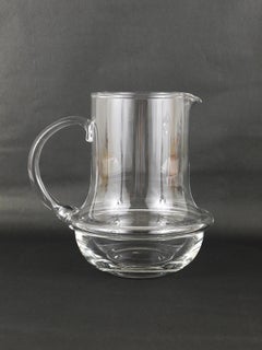 Carl Auböck Midcentury Glass Pitcher Jug by Ostovics Culinar, Austria, 1970s
