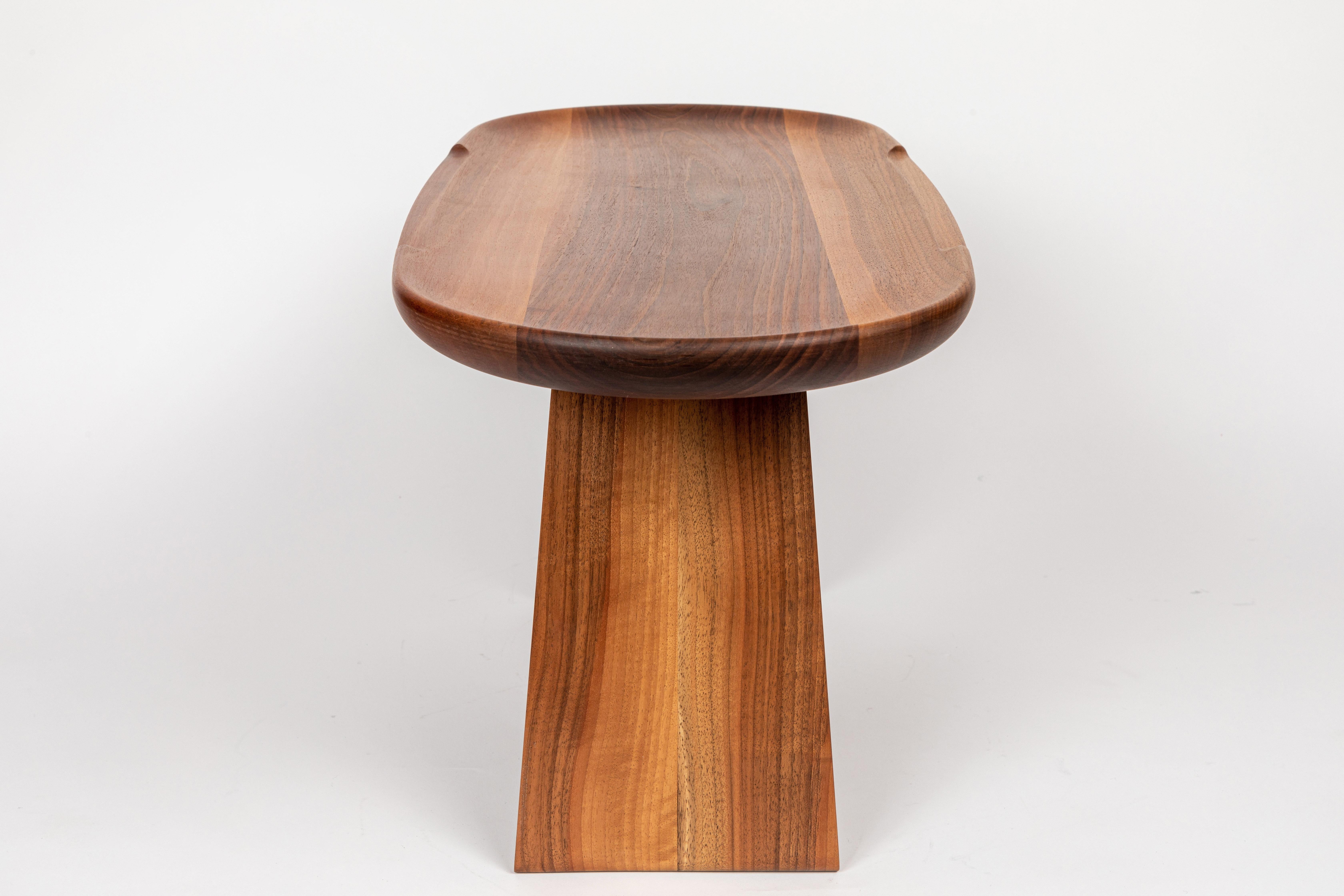Contemporary Carl Auböck Model #3511 Walnut Table For Sale