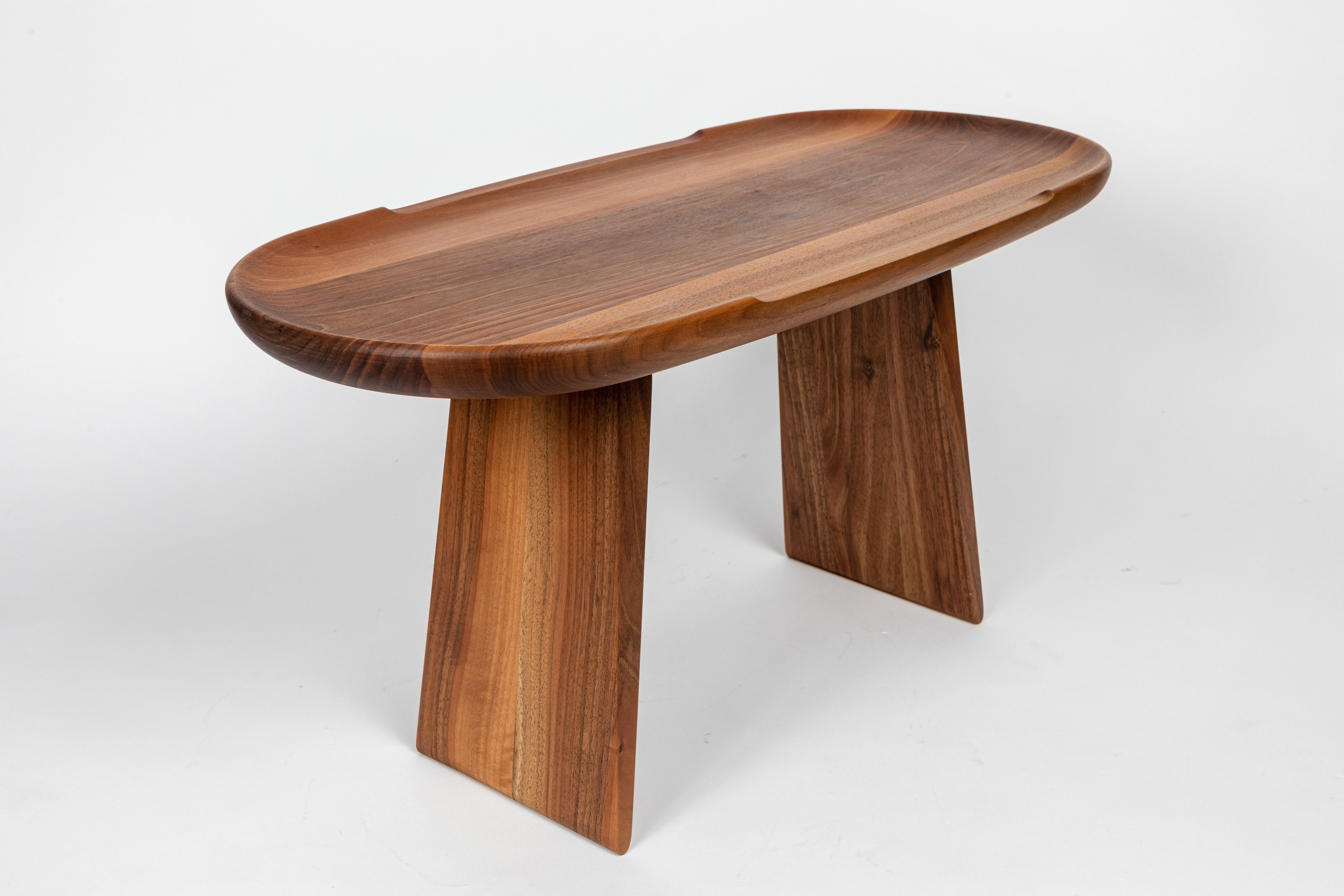 Carl Auböck Model #3511 Walnut Table For Sale 1