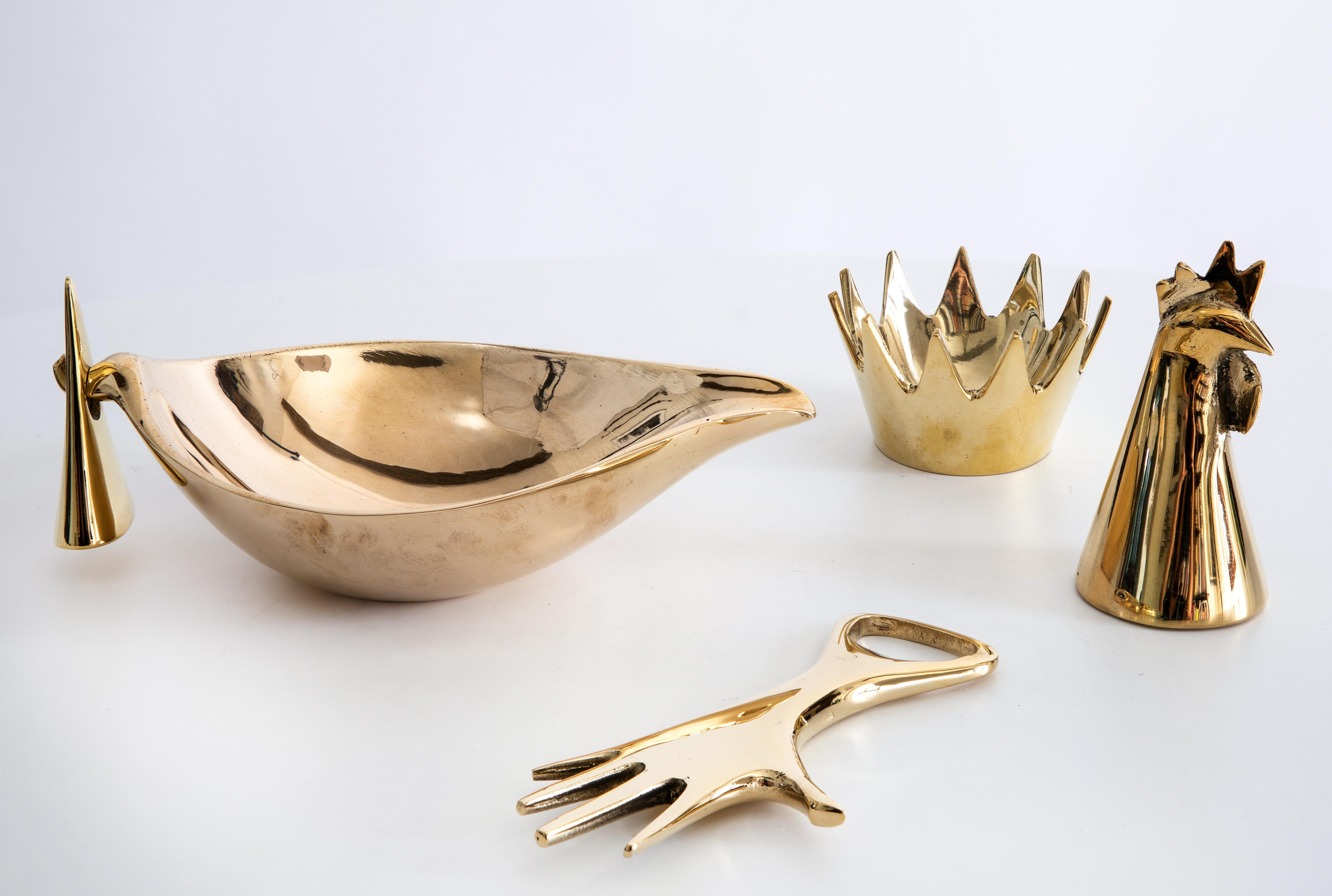 Ciotola in ottone Carl Auböck modello #3514 in vendita 1