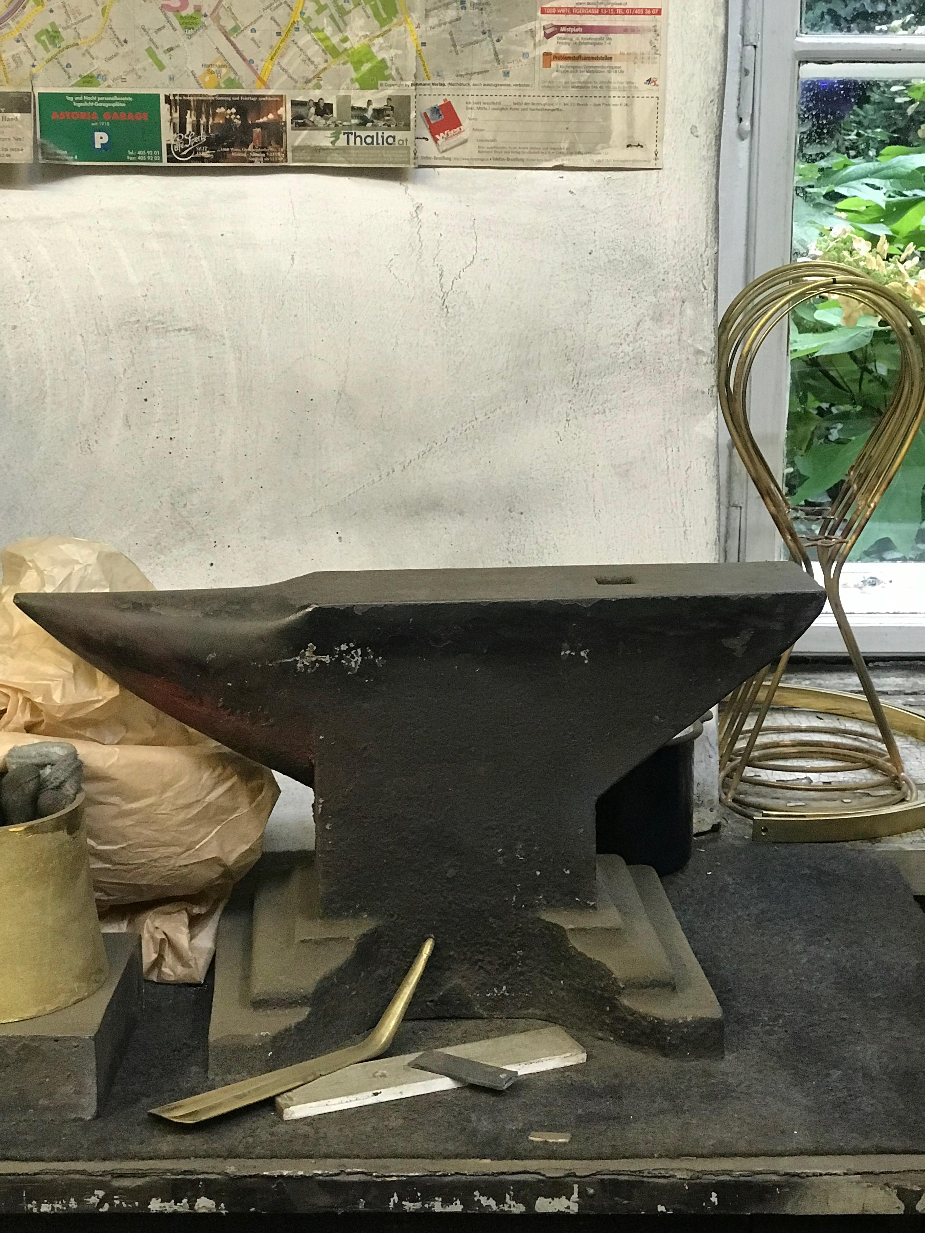 Contemporary Carl Auböck Model #3514 Brass Bowl For Sale