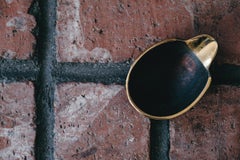 Carl Auböck Modelo 3599 Cuenco de latón patinado