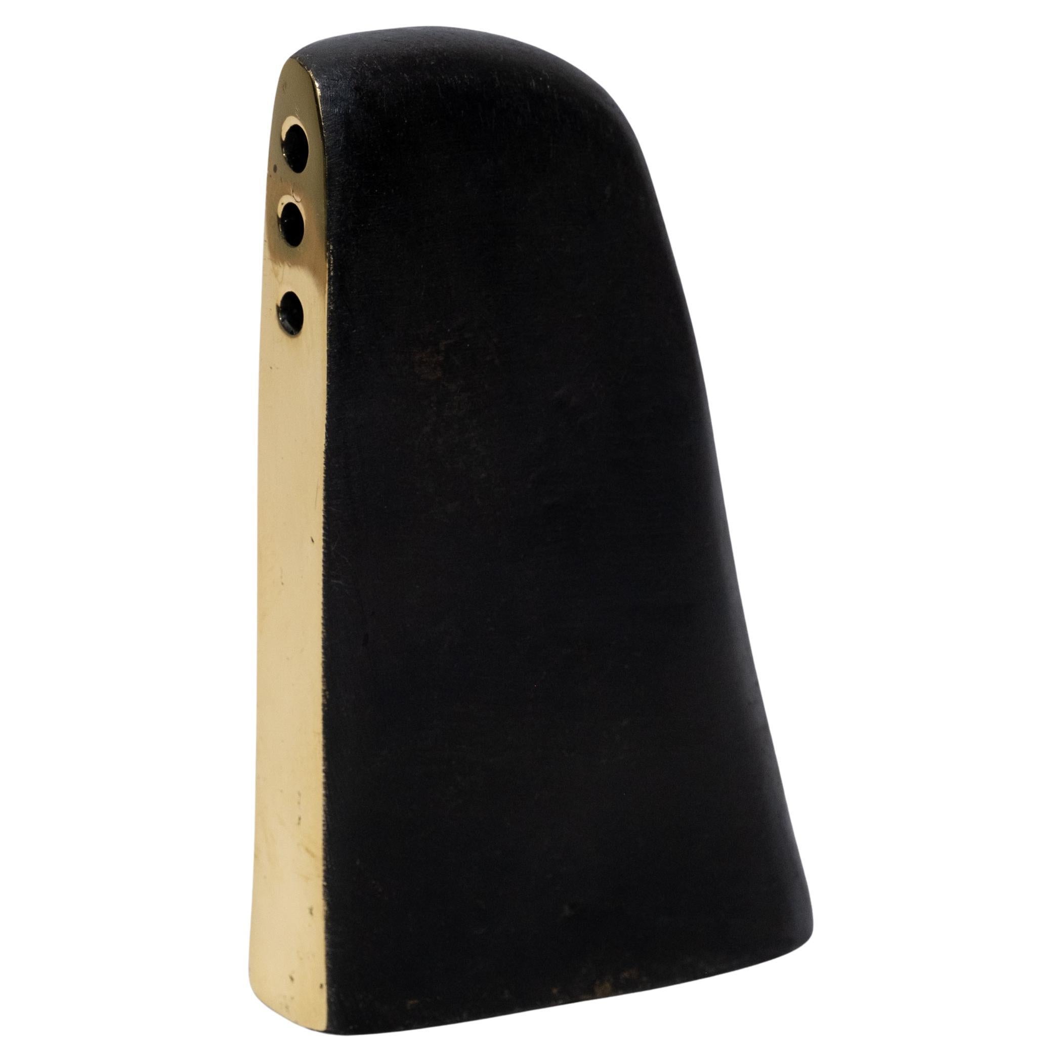 Carl Auböck Model #3786 'Alert' Patinated Brass Vase