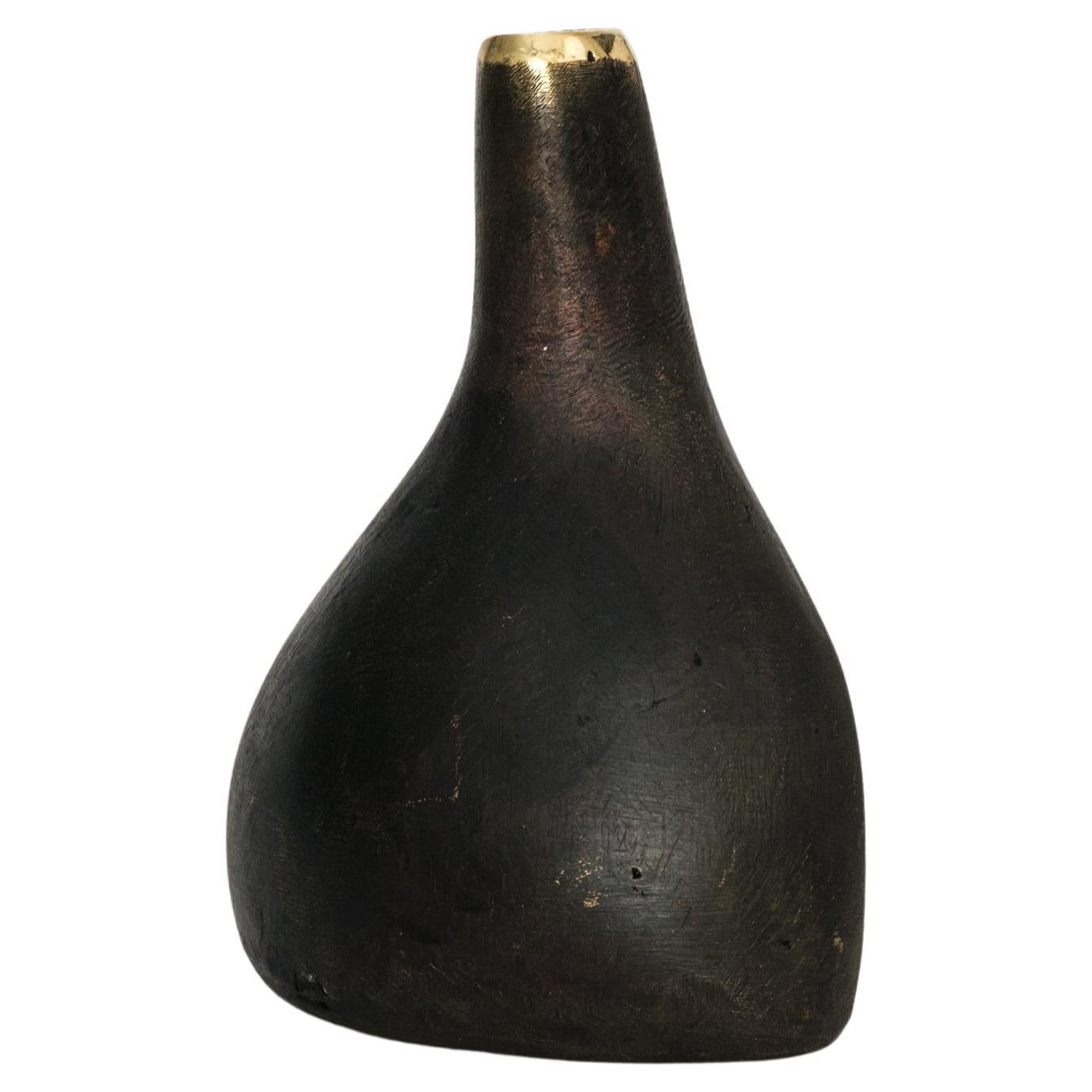 Carl Auböck Model #3792 Patinated Brass Vase or Bookend For Sale 14