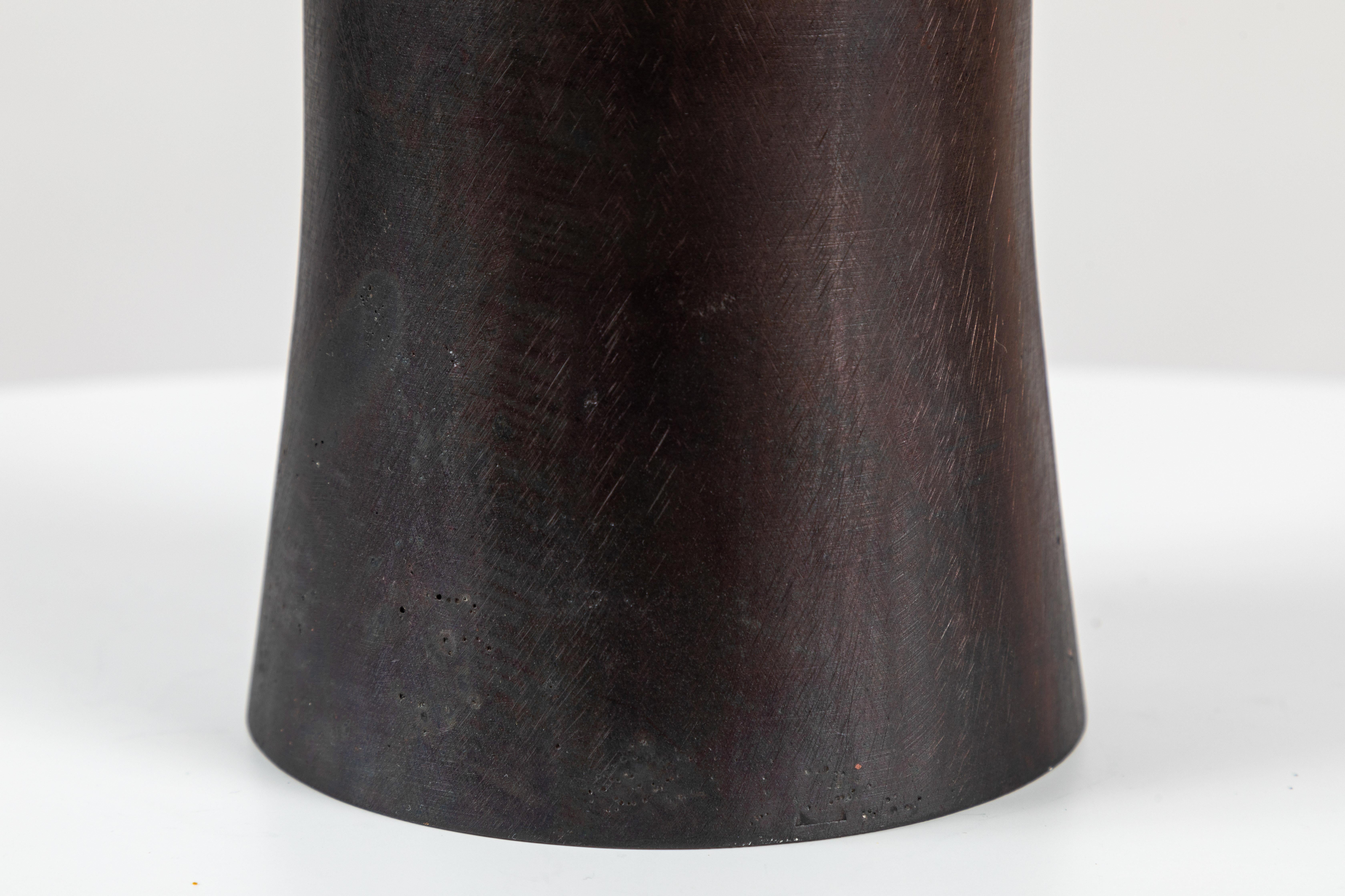 Contemporary Carl Auböck Model #3854 'Atom 2' Brass Vase For Sale