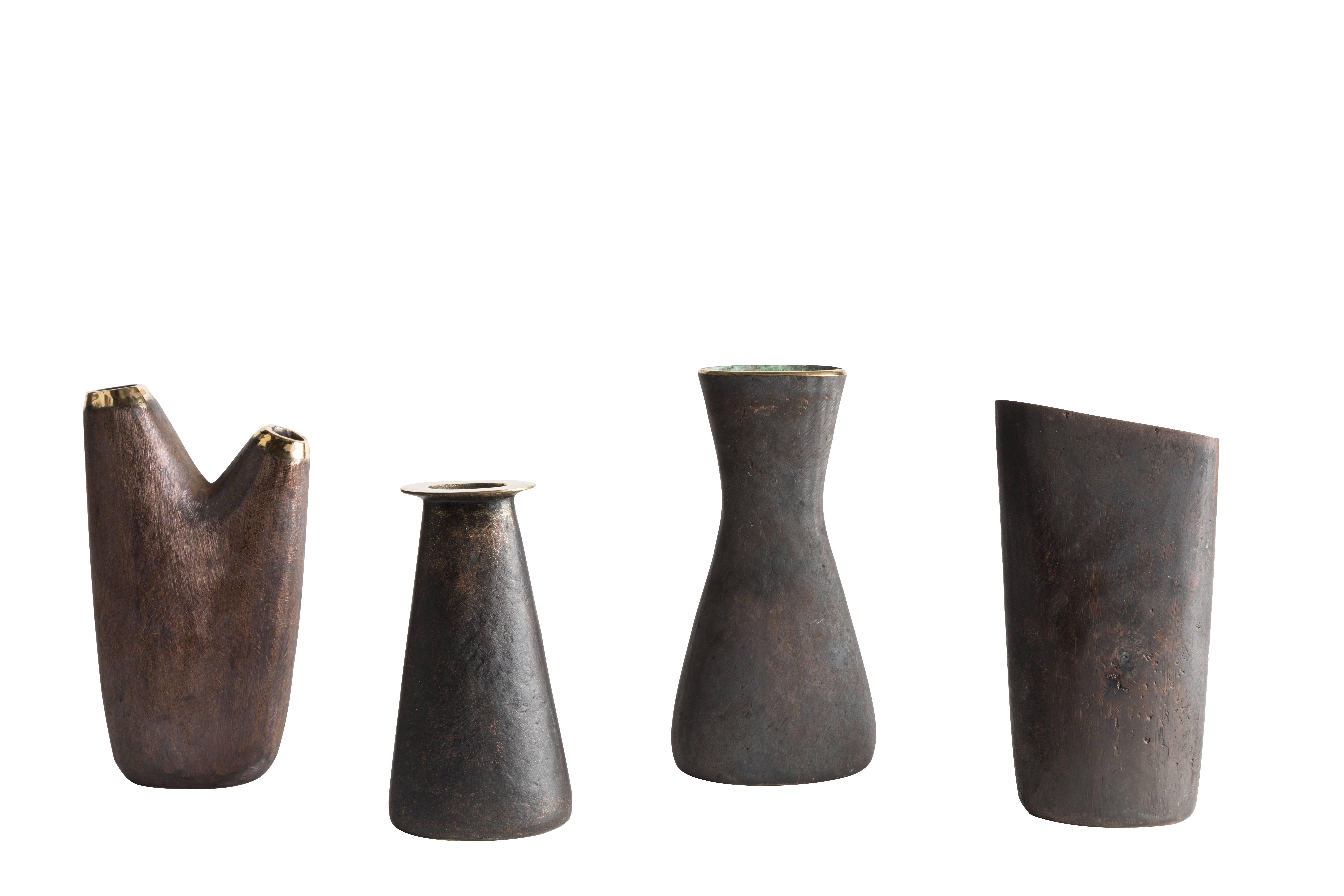 Carl Auböck Model #3975 Brass Vase 9