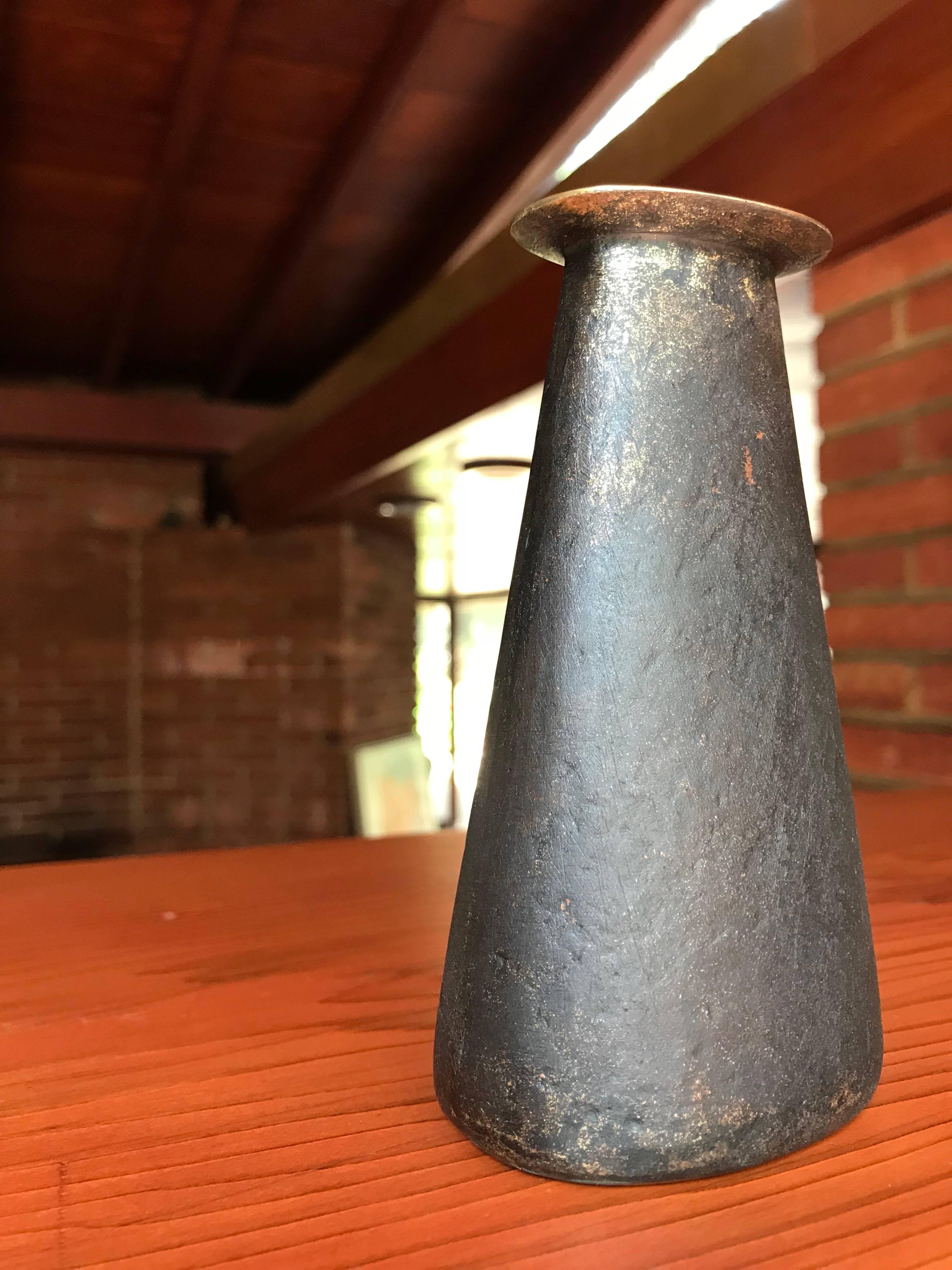 Austrian Carl Auböck Model #3975 Brass Vase