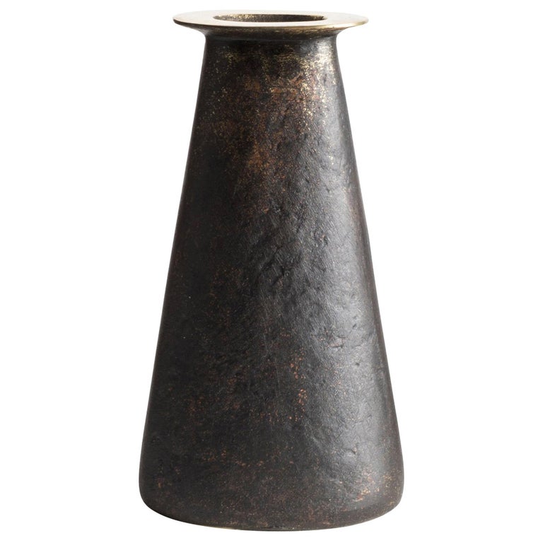 Carl Auböck Model #3975 Brass Vase For Sale