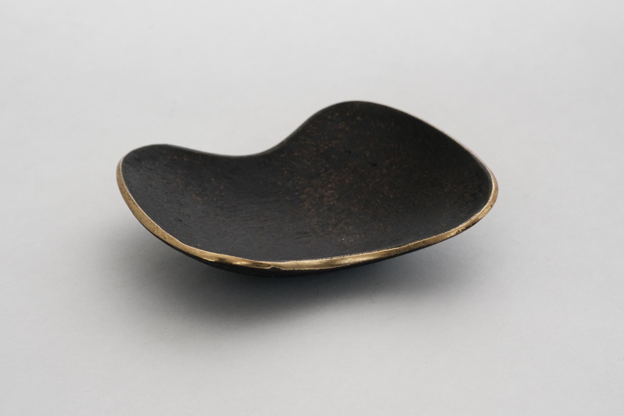 Carl Auböck Model #3979 Patinated Brass Bowl For Sale 5
