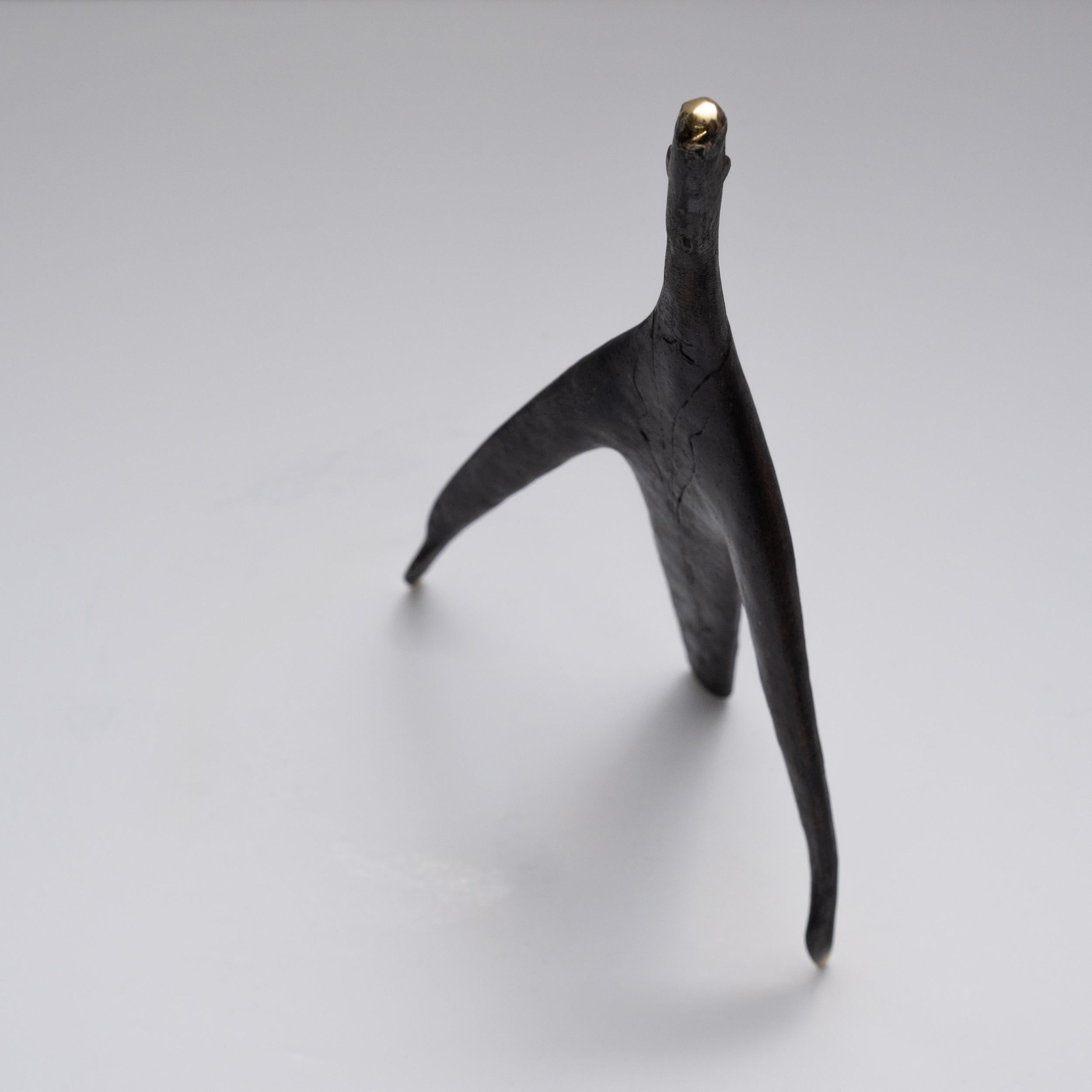 Carl Auböck Modello #4061 'Architetto' Scultura in ottone in vendita 5