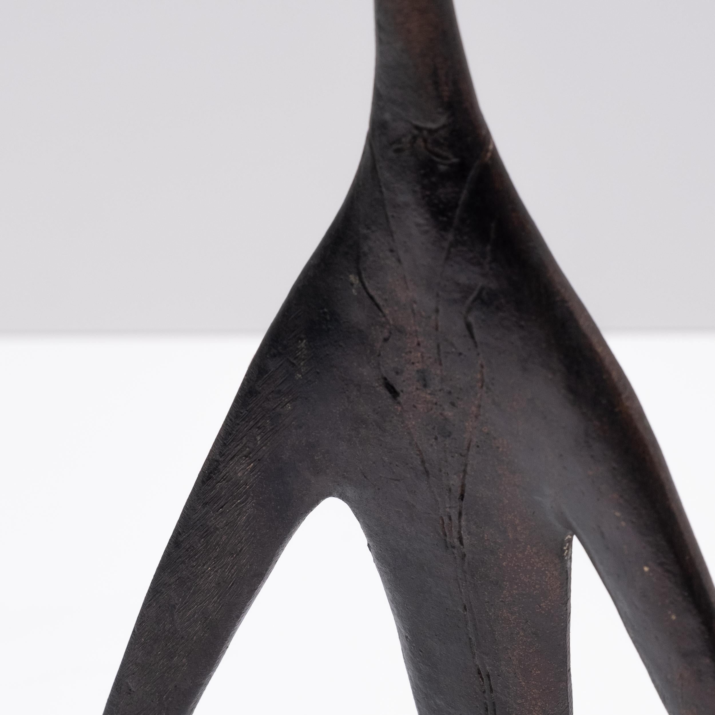 Carl Auböck Modello #4061 'Architetto' Scultura in ottone in vendita 6