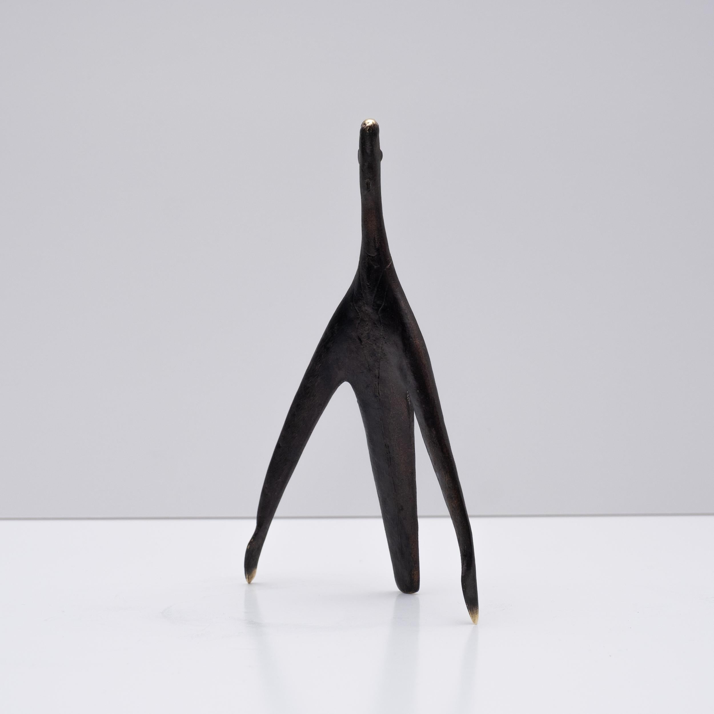 Carl Auböck Modello #4061 'Architetto' Scultura in ottone In condizioni Nuovo in vendita a Glendale, CA